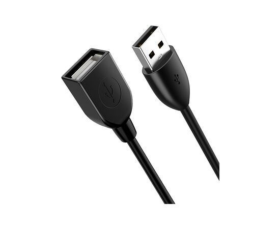 Дата кабель USB 2.0 AM/AF 0.5m Cabletime (CA915156)