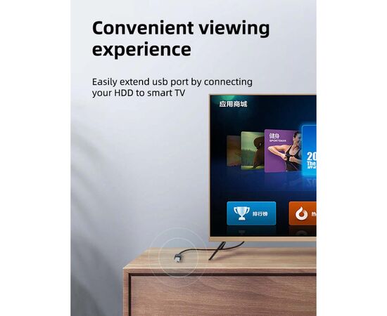 Дата кабель USB 2.0 AM/AF 3.0m Cabletime (CA915163), изображение 4