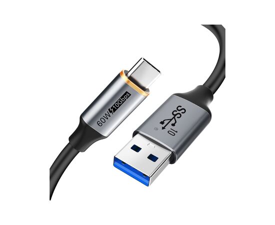 Дата кабель USB 3.1 AM to USB-C 1.5m Cabletime (CA915231), изображение 2