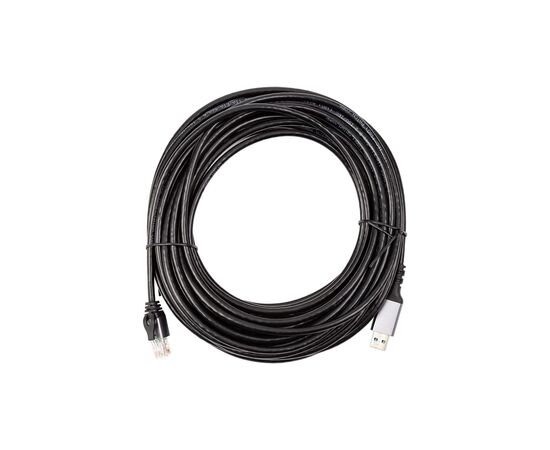 Дата кабель USB AM to RJ45 Ethernet 15.0m CAT6 UTP PowerPlant (CA915026)