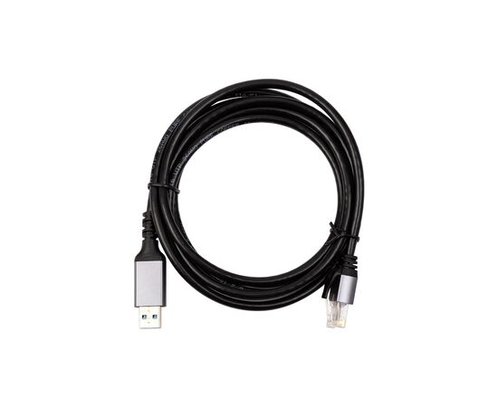 Дата кабель USB AM to RJ45 Ethernet 2.0m CAT6 UTP PowerPlant (CA914982)