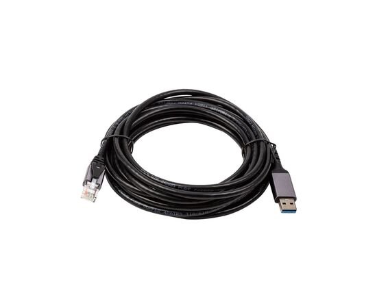 Дата кабель USB AM to RJ45 Ethernet 5.0m CAT6 UTP PowerPlant (CA915002), изображение 2