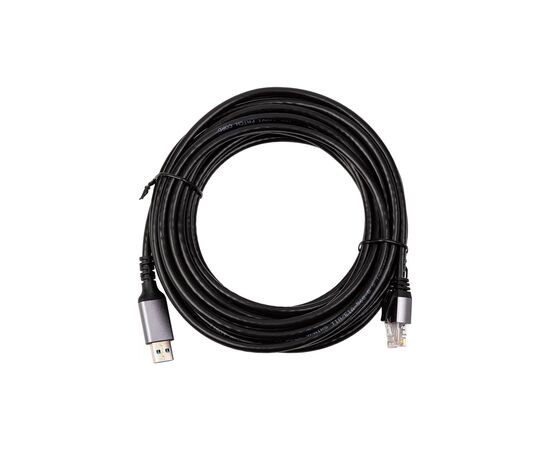 Дата кабель USB AM to RJ45 Ethernet 7.5m CAT6 UTP PowerPlant (CA915019)