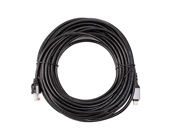 Дата кабель USB-C to RJ45 Ethernet 15.0m PowerPlant (CA914968)