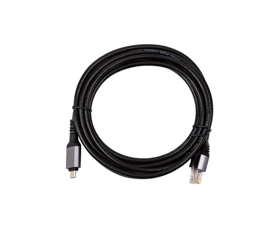 Дата кабель USB-C to RJ45 Ethernet 3.0m PowerPlant (CA914937)
