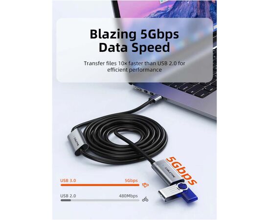 Дата кабель USB 3.0 AM/AF 15.0m active Cabletime (CA915187), изображение 2