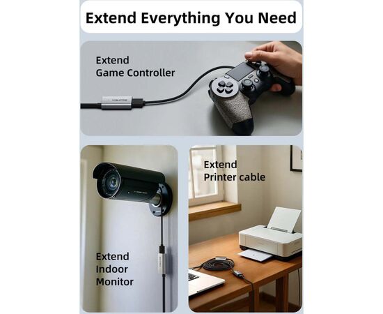 Дата кабель USB 3.0 AM/AF 15.0m active Cabletime (CA915187), изображение 4