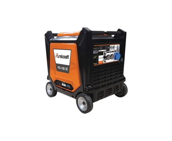 Генератор UNICRAFT инверторный PG-I 80 SE, 7kW (7.5kW), 220V, 50Hz, 25л (UNICRAFT PG-I 80 SE)