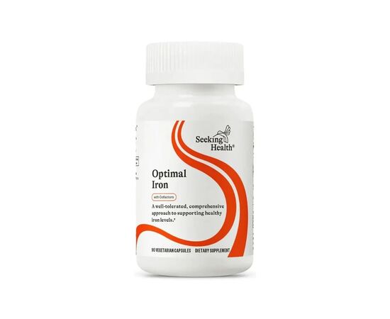 Витаминно-минеральный комплекс Seeking Health Железо с кофакторами, 29 мг, Optimal Iron With Cofactors, 90 вегетариа (SKH-52054)