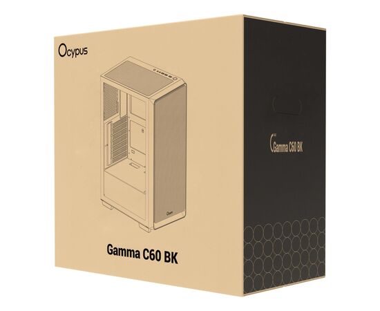 Корпус OCYPUS GAMMA C60 BK (GAMMA-C60-BKG000XX-GL), изображение 10