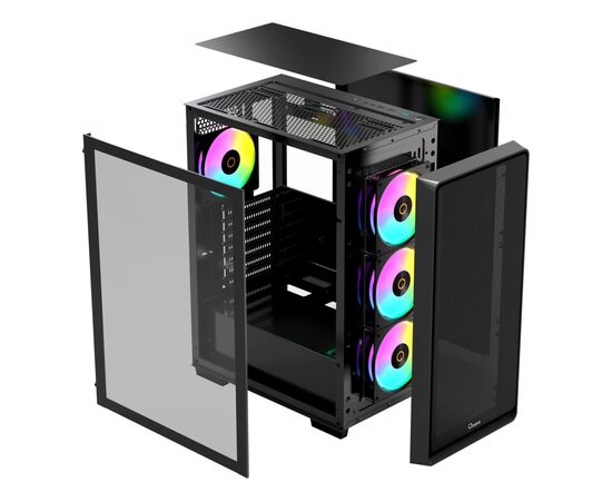 Корпус OCYPUS GAMMA C60 BK ARGB (GAMMA-C60-BKG400XX-GL), изображение 8