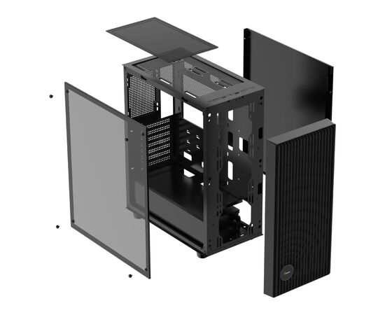 Корпус OCYPUS GAMMA C70 BK (GAMMA-C70-BKG000XX-GL), изображение 8