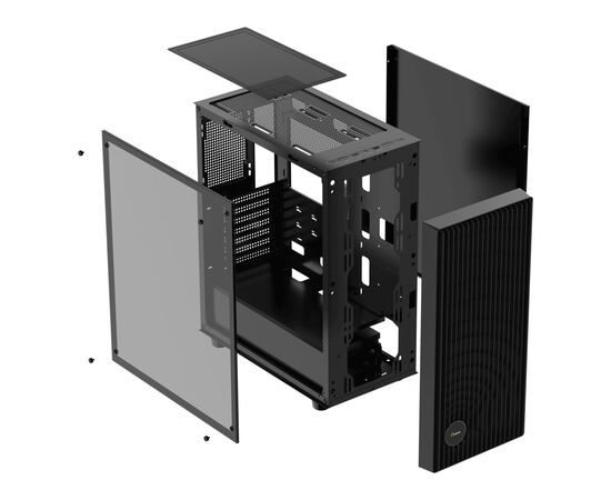 Корпус OCYPUS GAMMA C70 BK ARGB (GAMMA-C70-BKG400XX-GL), зображення 8