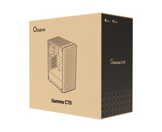 Корпус OCYPUS GAMMA C70 WH ARGB (GAMMA-C70-WHG400XX-GL), зображення 10