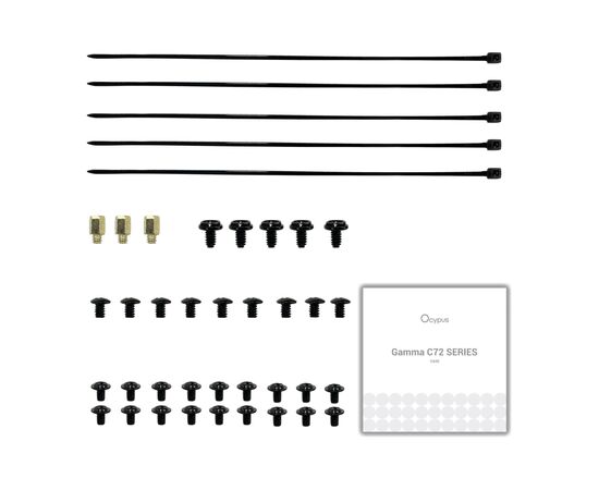Корпус OCYPUS GAMMA C72 BK ARGB (GAMMA-C72-BKD400XX-GL), изображение 11