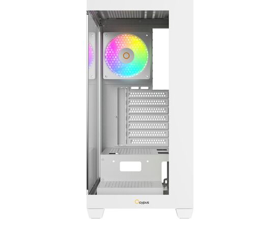Корпус OCYPUS GAMMA C72 WH ARGB (GAMMA-C72-WHD400XX-GL)