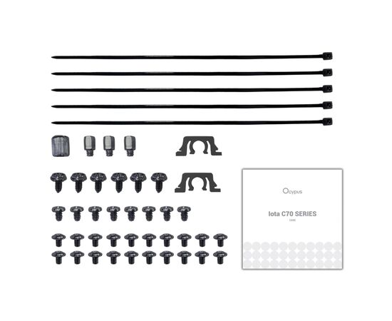 Корпус OCYPUS IOTA C70 BK ARGB (IOTA-C70-BKD600XX-GL), зображення 9