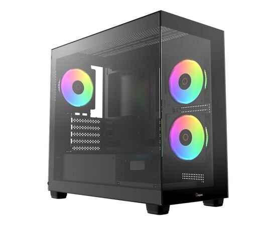 Корпус OCYPUS GAMMA C52 BK ARGB (GAMMA-C52-BKD300XX-GL), зображення 2