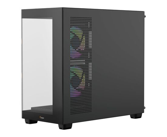 Корпус OCYPUS GAMMA C52 BK ARGB (GAMMA-C52-BKD300XX-GL), зображення 3