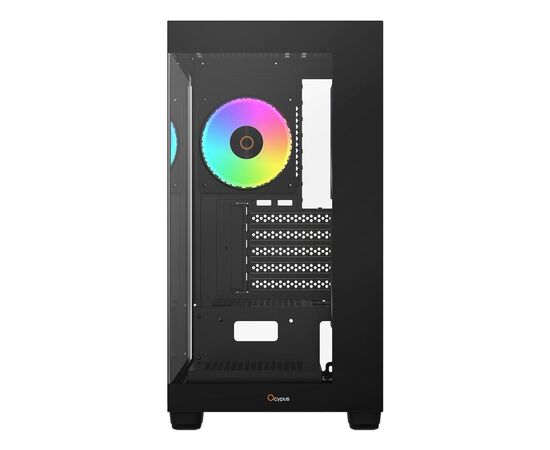 Корпус OCYPUS GAMMA C52 BK ARGB (GAMMA-C52-BKD300XX-GL)