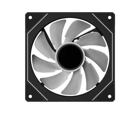 Кулер для корпуса OCYPUS GAMMA F12 BK ARGB REVERSE BLADE (GAMMA-F12-BK1AM01X-GL), изображение 4