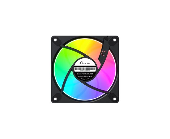 Кулер до корпусу OCYPUS GAMMA F12 ELITE BK ARGB (GAMMA-F12-BK1AM00E-GL), зображення 3