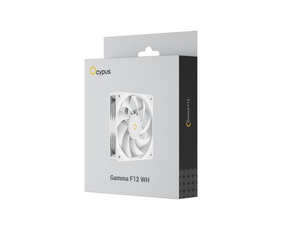 Кулер до корпусу OCYPUS GAMMA F12 WH (GAMMA-F12-WH1NN00X-GL), зображення 5