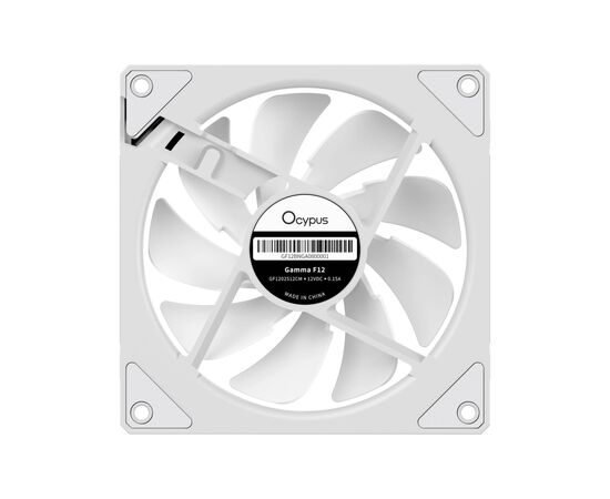 Кулер до корпусу OCYPUS GAMMA F12 WH ARGB (GAMMA-F12-WH1AM00X-GL), зображення 5
