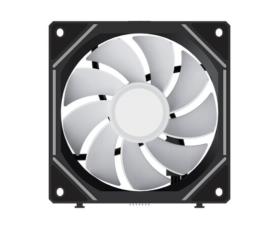 Кулер для корпуса OCYPUS GAMMA F12 UNI BK ARG (GAMMA-F12-BK3AM01U-GL), изображение 4