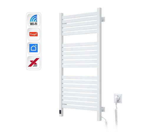 Полотенцесушитель Navin Авангард Х 1000х480 Wi-Fi правобічна біла (12-172055-4810)