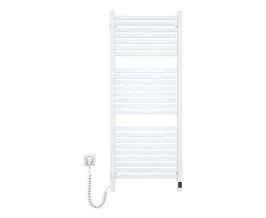 Сушарка для рушників Navin Авангард Х, 1200х480, Wi-Fi, сталь, білий, лівобічна (12-172155-4812), зображення 5