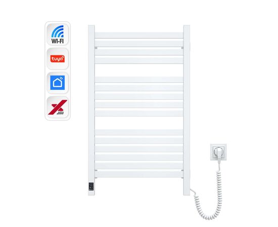 Сушарка для рушників Navin Авангард Х, 800х480, Wi-Fi, білий, правобічна (12-172055-4880)