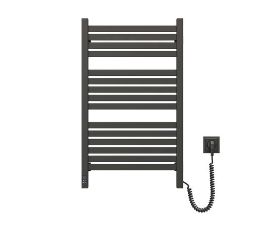 Сушарка для рушників Navin Авангард Х, 800х480, Wi-Fi, чорний муар, правобічна (12-272055-4880), зображення 5