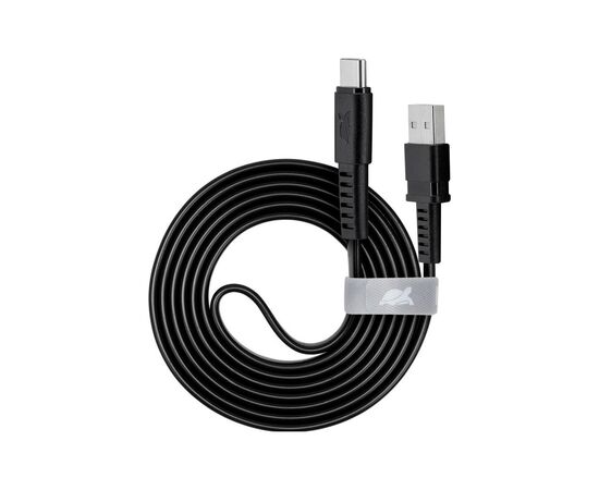 Дата кабель USB 2.0 AM to USB-C 1.2m black RivaCase (PS6002 BK12)