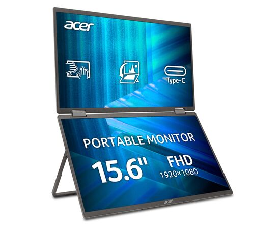 Монітор Acer Dual Portable PD163QTbmiuux (UM.ZP3EE.011)