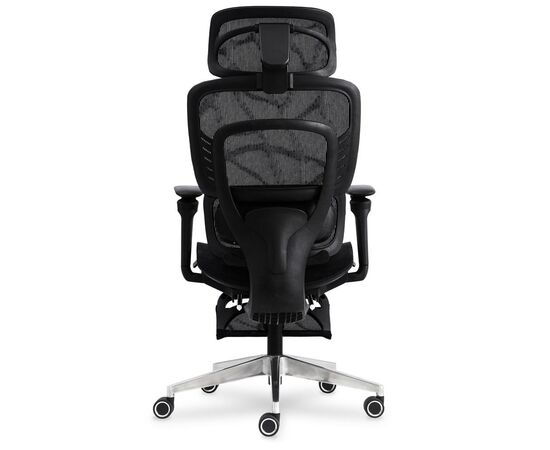 Офисное кресло Mealux M10 Air Massage (з масажним ефектом) Black (HF-M10 M/BB), изображение 2