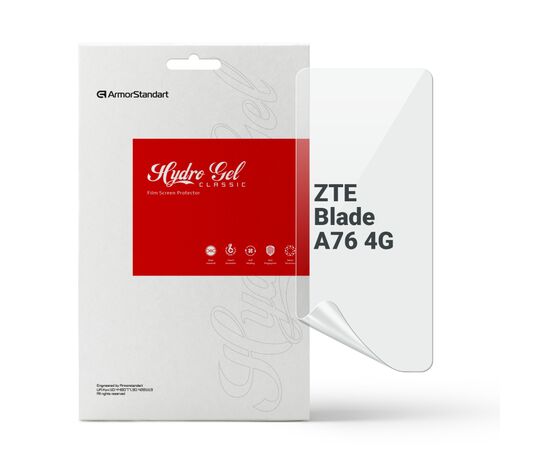 Плівка захисна Armorstandart hydrogel ZTE Blade A76 4G (ARM87511)