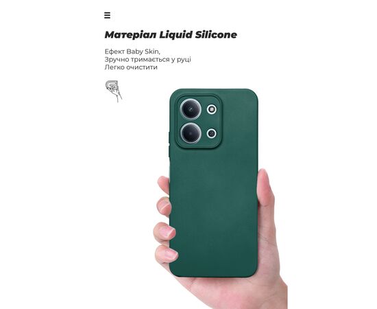 Чехол для мобильного телефона Armorstandart ICON Xiaomi Redmi 15C 4G / Poco C85 4G Camera cover Dark Green (ARM87095), изображение 7