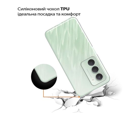 Чехол для мобильного телефона BeCover Silicone Xiaomi Redmi 15 Transparent (713783), изображение 3