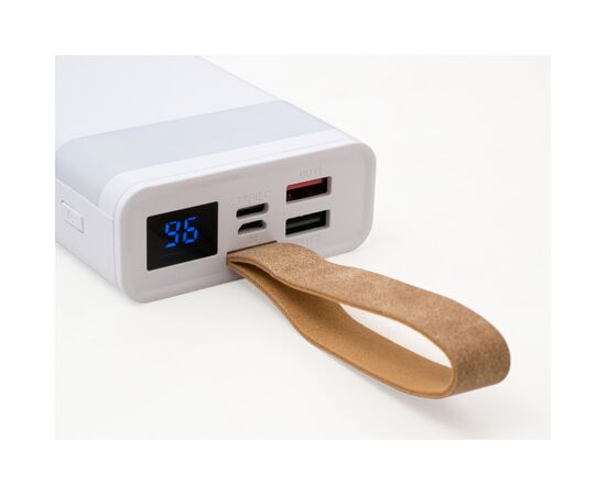 Батарея універсальна MIF 20000mAh, QC/22.5W, White (BJ18 / 44504), зображення 5