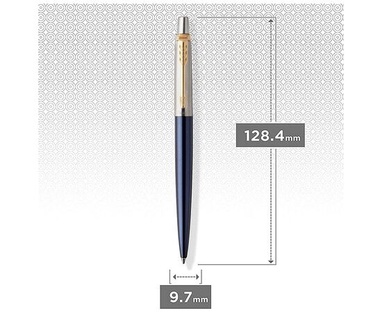 Ручка шариковая Parker JOTTER 17 Royal Blue GT BP (14 132), изображение 2