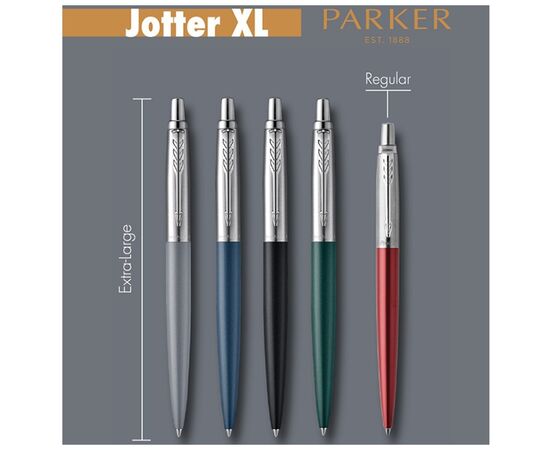 Ручка шариковая Parker JOTTER 17 XL Matt Black & Gold GT BP (13 032), изображение 2