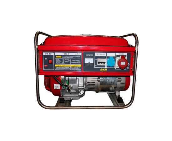 Генератор Carod CTH-6AM Plus 3ф 220V/380V, 6kW, двиг.HONDA GX390, бензин, ручн.стартер (CTH-6AM Plus), зображення 2