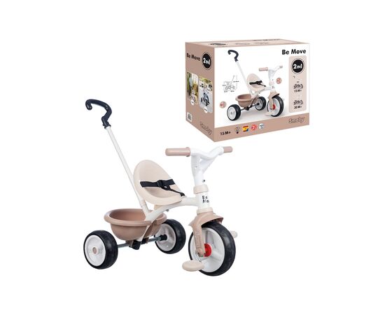 Детский велосипед Smoby Бі Муві. 2 в 1 Айворі (7600740338)