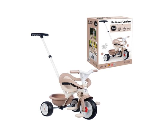 Детский велосипед Smoby Бі Муві. Комфорт 3 в 1 Айворі (7600740418)
