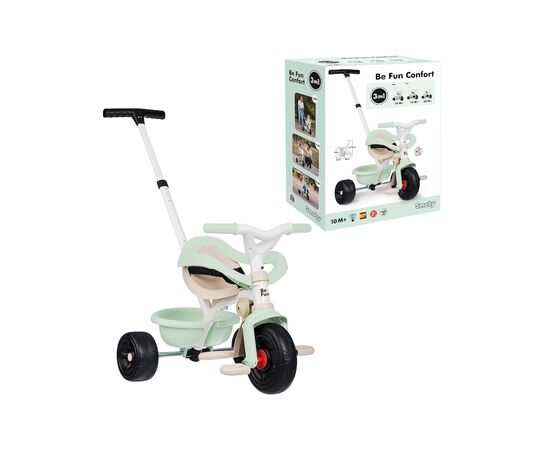 Детский велосипед Smoby Бі Фан. Комфорт 3 в 1, М''ята (7600740420)