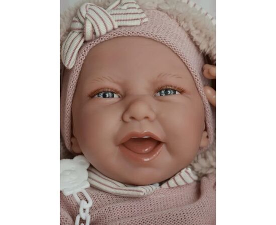 Пупс Antonio Juan Карла в одеяле с мягким виниловым телом 42 см (5081), изображение 7