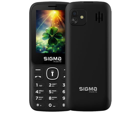 Мобильный телефон Sigma X-style 242 LUCKY Black (4827798792919)