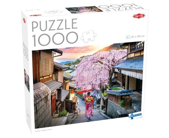 Пазл Tactic Женщина, гуляющая в Киото, 1000 элементов (59228)