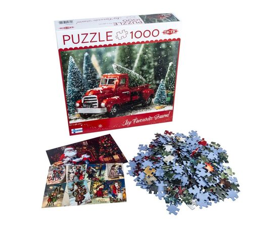 Пазл Tactic Миниатюрная Рождественская елка, 1000 элементов (59609), изображение 2